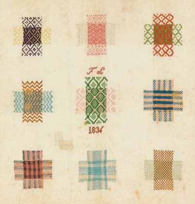 Darning Sampler by Unbekannt Unbekannt